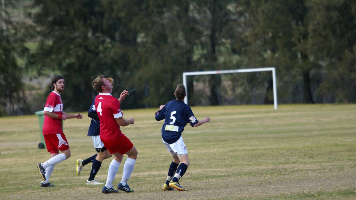IT'S COMING: Young Lions Soccer Club first grade will take on Henwood Park this Sunday at Hall Brothers Oval in Young.