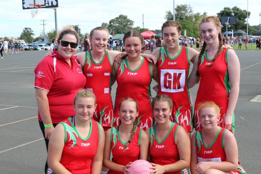SUCCESSFUL DAY: The Young and District Netball Association's Under 15's team is preparing for the State Age Championships. Photo: Amanda Langman.