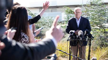 Did Scott Morrison do the right thing? Picture: James Croucher