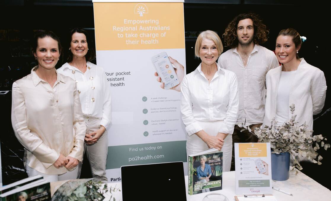 The PA2Health team, including local Narelle Hunter, have made it to the final of the Regional Pitchfest. Photo: PA2Health