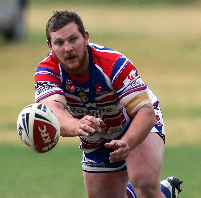 SIDELINED: Young captain-coach James Woolford broke his arm in the loss to Southcity on Sunday. He'll be a big loss for the winless Cherrpickers when they tackle Albury on Sunday.