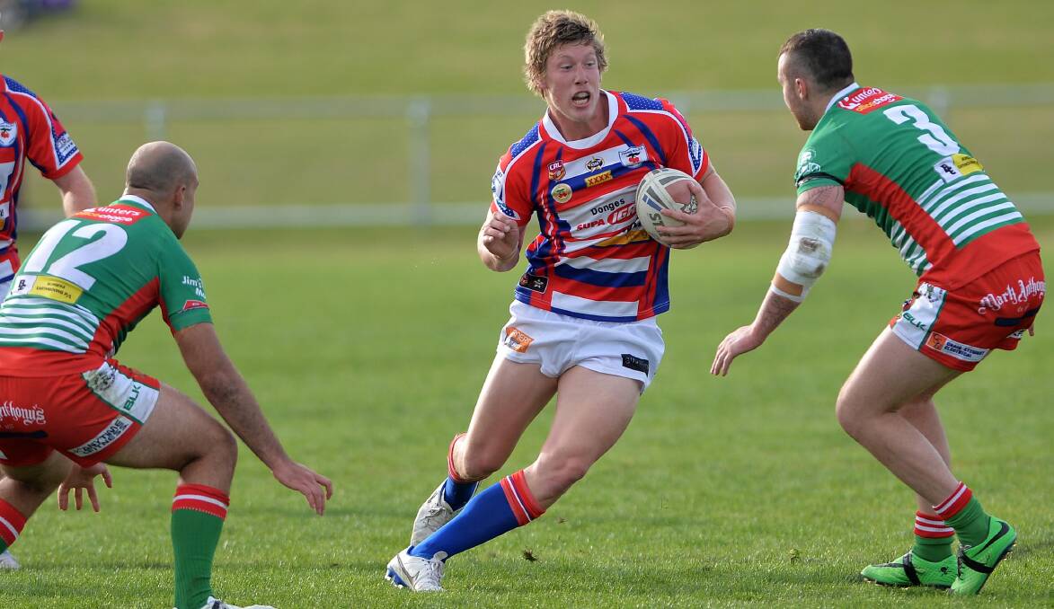 FLASHBACK: Jack Hetherington playing for Young in 2014.