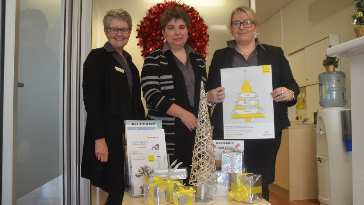 Robyn Brown, Janelle Sutton and Paula Bennett-Brown of Ray White Young.
