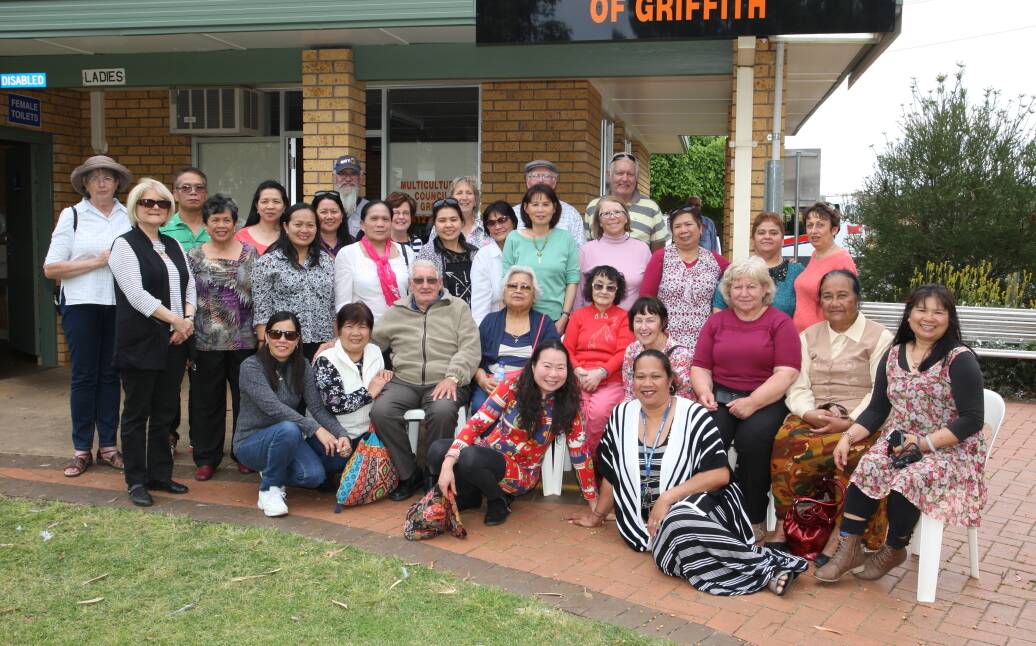 GATHERING: The combined gathering of the Young and District Multicultural members and the Griffith Multicultural Council in Griffith.