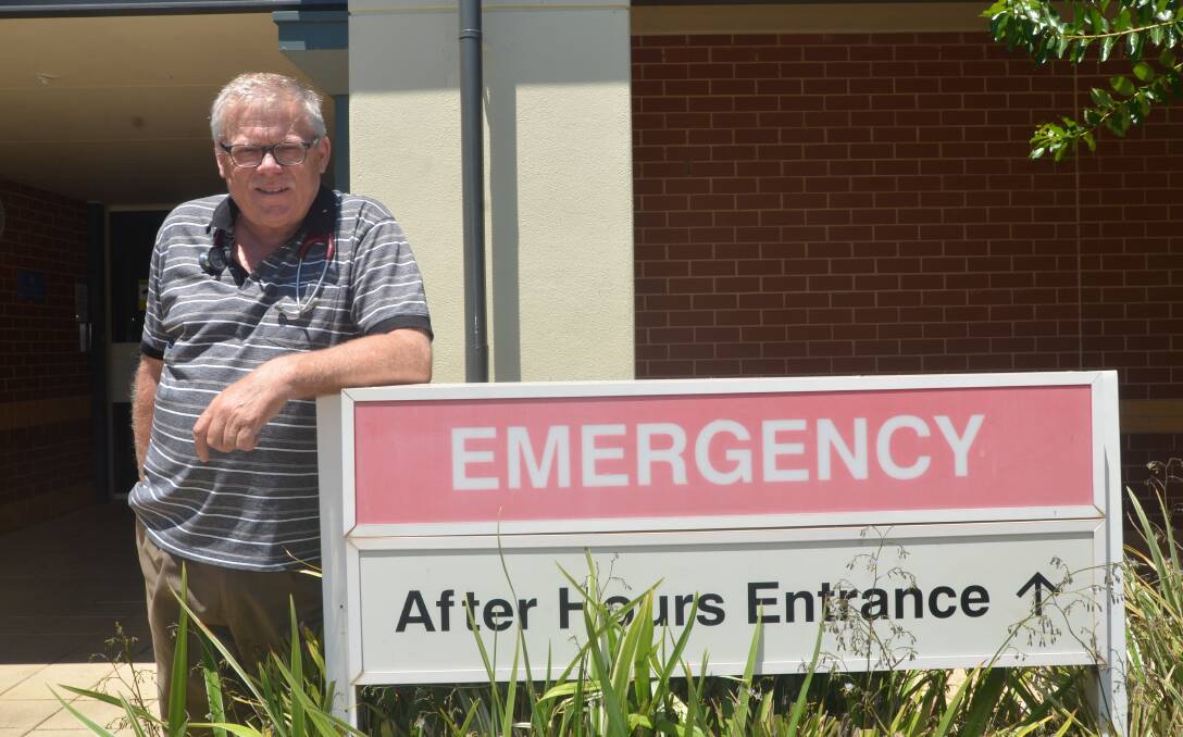 MESSAGE: Local Doctor Tom Douch hopes a video made locally will keep young drivers out of the emergency department. Picture: Craig Thomson.
