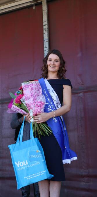LUCKY LADY: Lucy Hansen of Young was chosen as the 2017 Actew AGL Young Show Miss Showgirl. Photo: Amanda Langman.