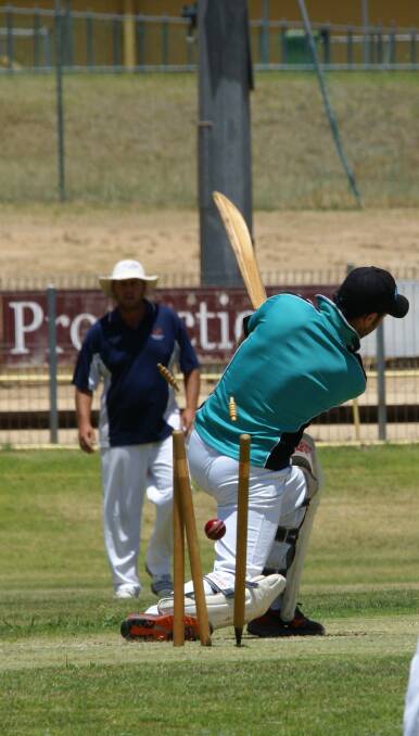 HOWZAT?: Cricket action starts up again this weekend in Young.