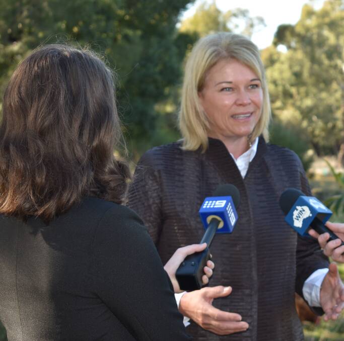 Funding announcement: Member for Cootamundra Katrina Hodgkinson said planning would begin in the coming months on an upgrade to the Young High School library.