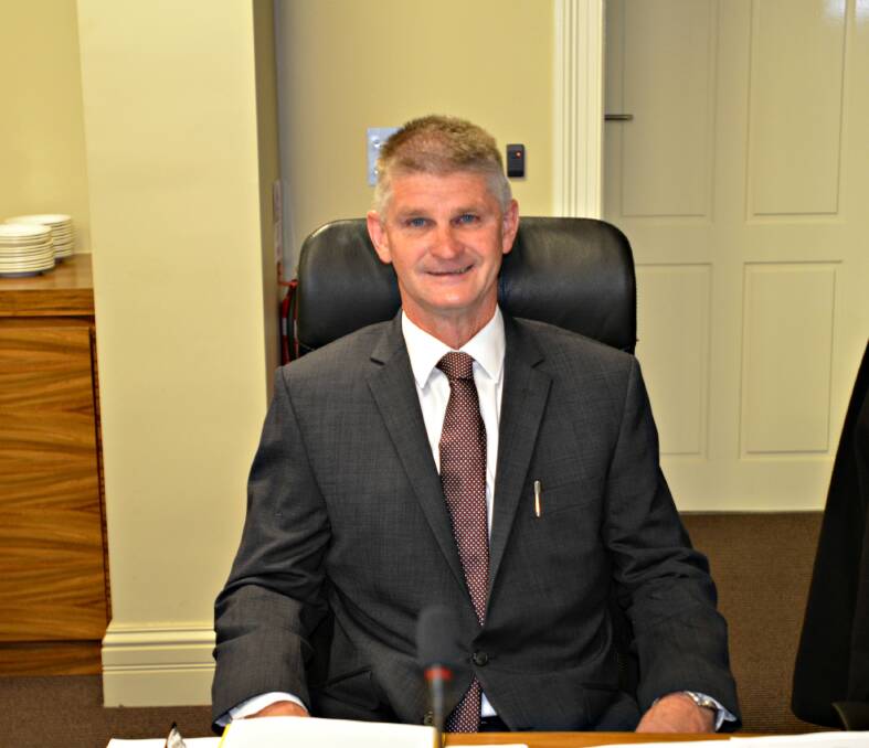 Mayor Brian Ingram said It would be political suicide for the State Government to take Stronger Communities Funding off the Council if it is not spent by deadline. Picture: Craig Thomson.