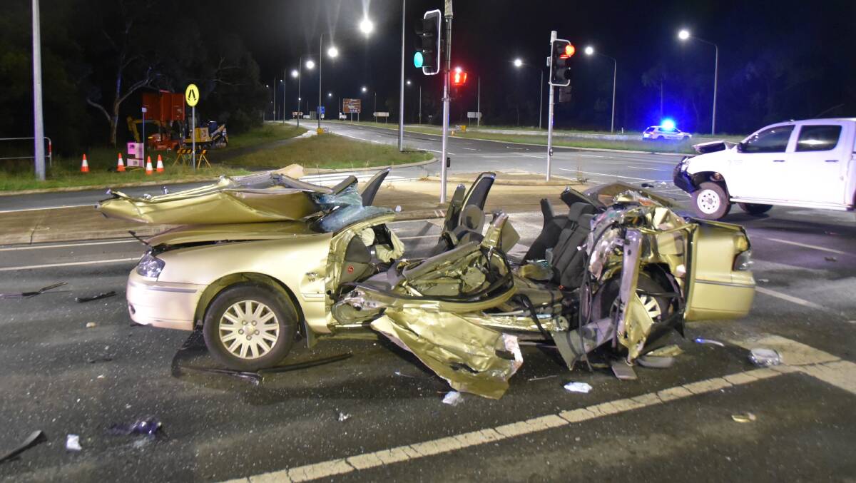 A 14-year-old driver ran a red light in Belconnen recently, resulting in Canberra's first road death for 2024. Picture supplied