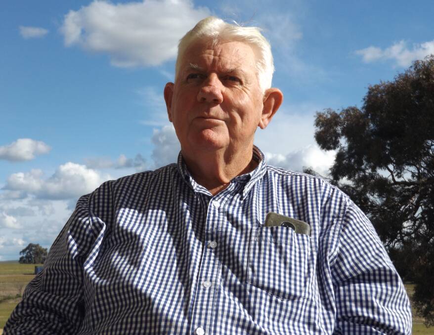 Boorowa resident John Piper has put his hand up for Hilltops Council at December's local government elections. Photo: John Dymock