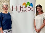 Hilltops mayor, Cr Marg Roles and deputy mayor, Cr Alison Foreman.