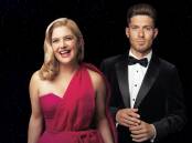 STARS UNDER THE STARS: Lucy Durack and Josh Piterman will be headlining Saturday's Overture concert at the Cooke Park Pavilion in Parkes. Photo: SUPPLIED.