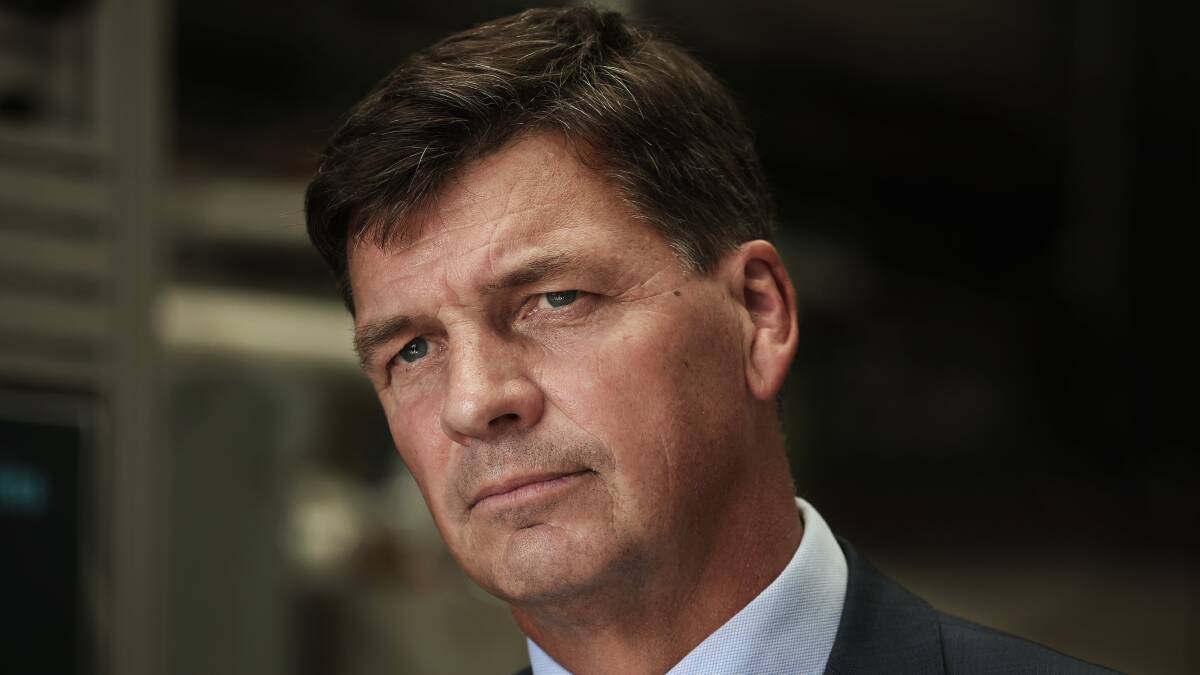 Federal Energy Minister Angus Taylor says the government's gas incentives are not ideological but about ensuring balance in Australia's energy generation. Picture: Simone De Peak