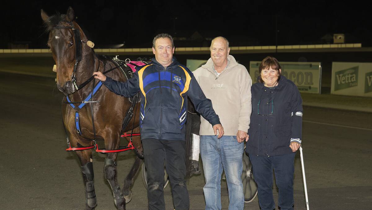 Winner of race six Mah Koo Loo Queen for trainer Josh Powderly and owner Peter Sykes and connections. Photo: Martyn Langfield