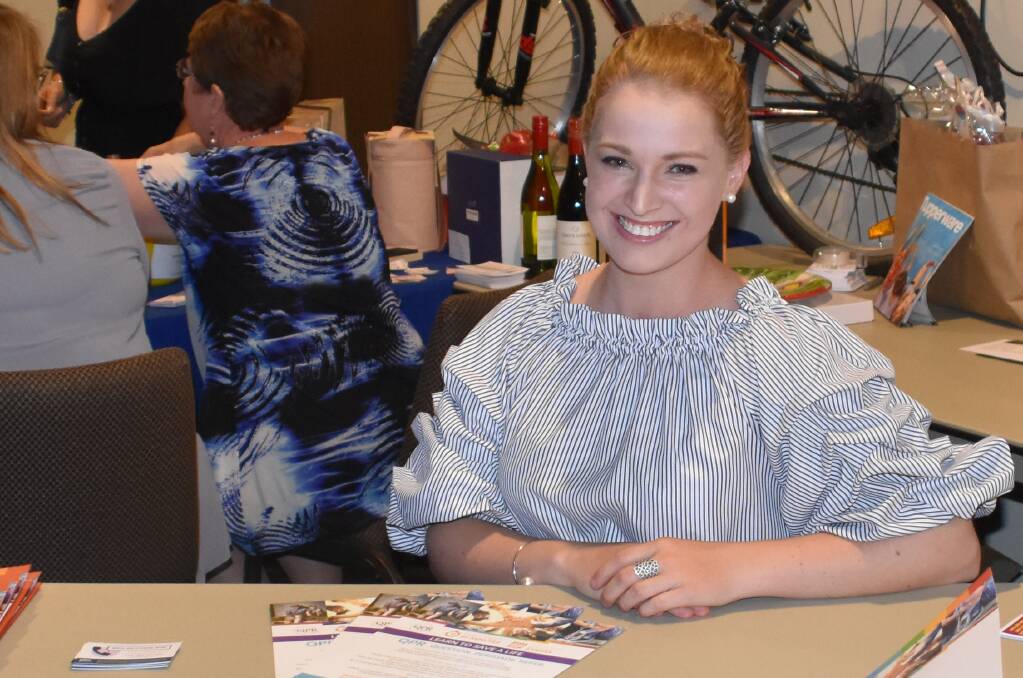 Suicide Prevention Project Officer at Murrumbidgee Primary Health Network Seryn Adams at a recent Hilltops Suicide Prevention Network fundraiser. Photo: Penny Le Poidevin