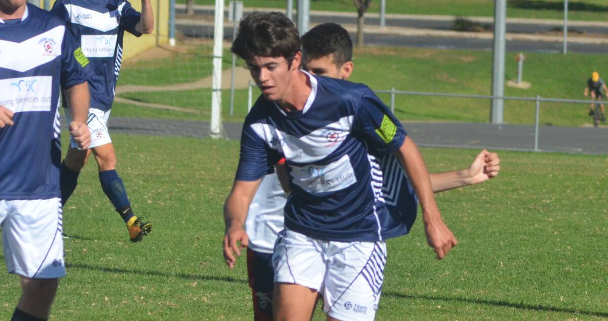 Patrick Hislop scored in Young's 4-3 loss to against Wagga United.