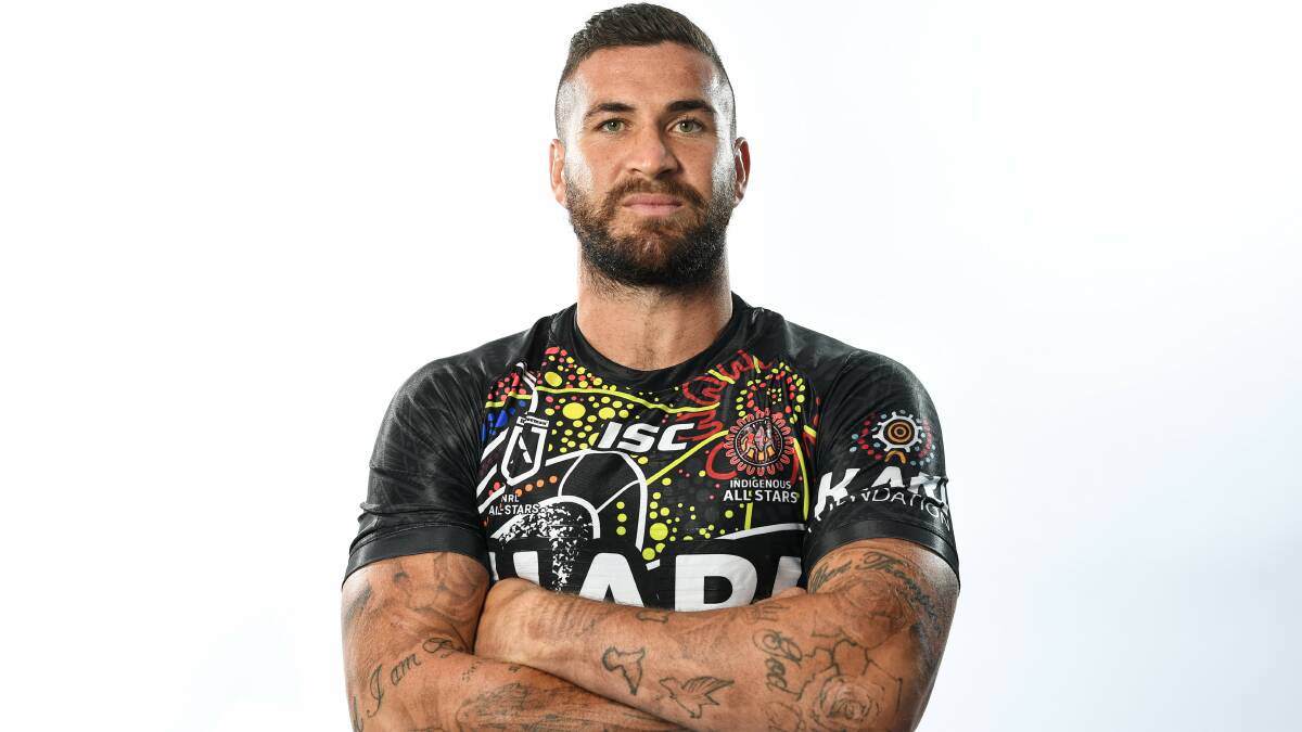 NRL Indigenous All Starts captain Joel Thompson is this year's Young Sports Advisory Committee Awards special guest. Photo: NRL