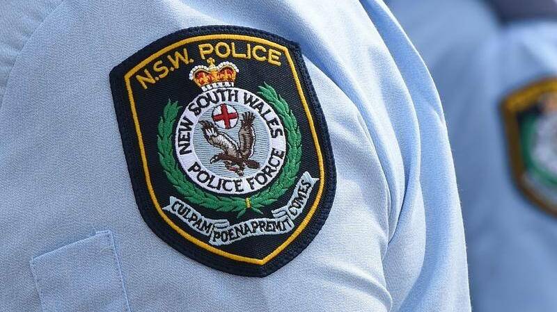 A man was hospitalised after a crash on Monday afternoon.