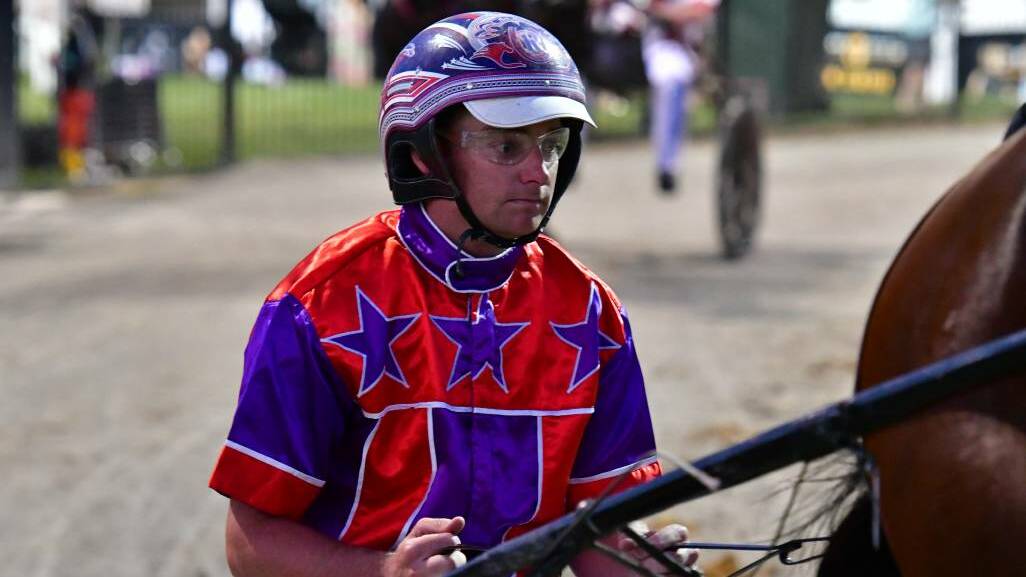 Mat Rue will drive Ziggy Rocks in the Cherry Festival Cup on Friday night. Photo: file