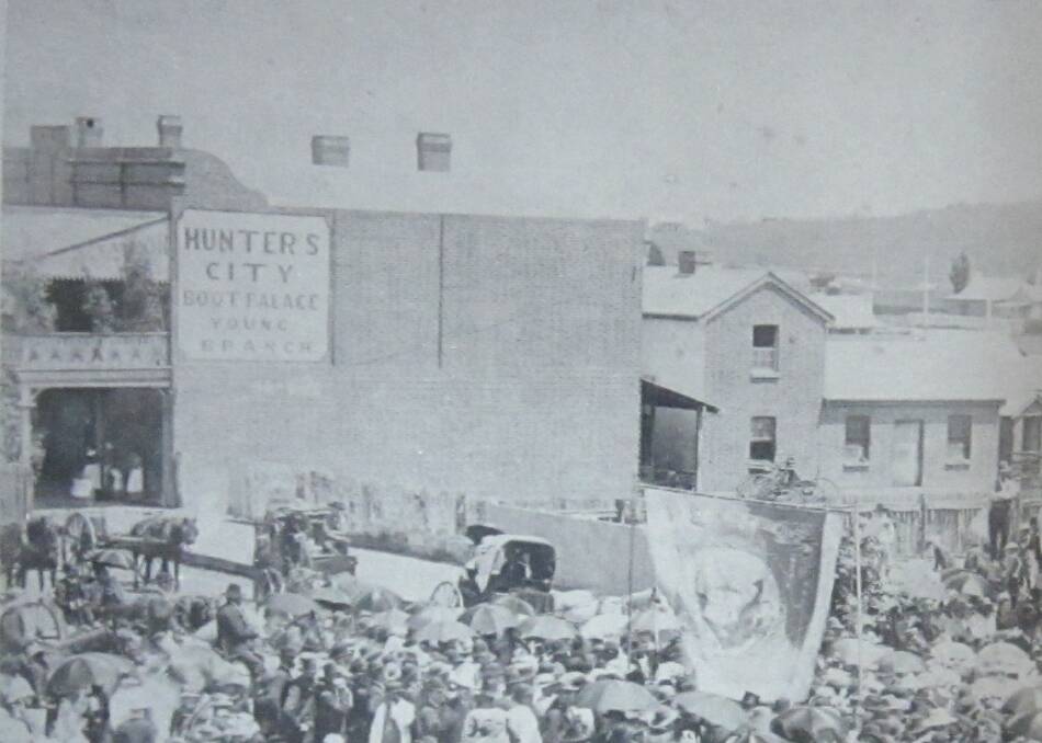 Hunters Boot Palace (Wilders now) 1889. Photo: contributed 