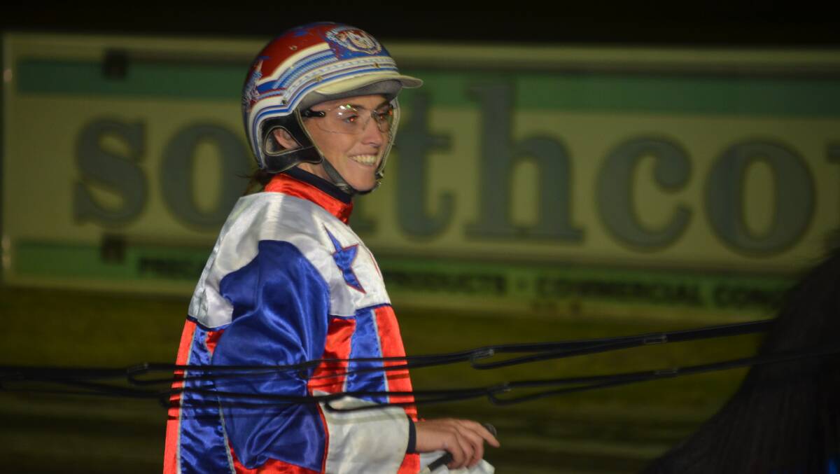 Amanda Turnbull smiles after winning the 2019 Young Oaks.
