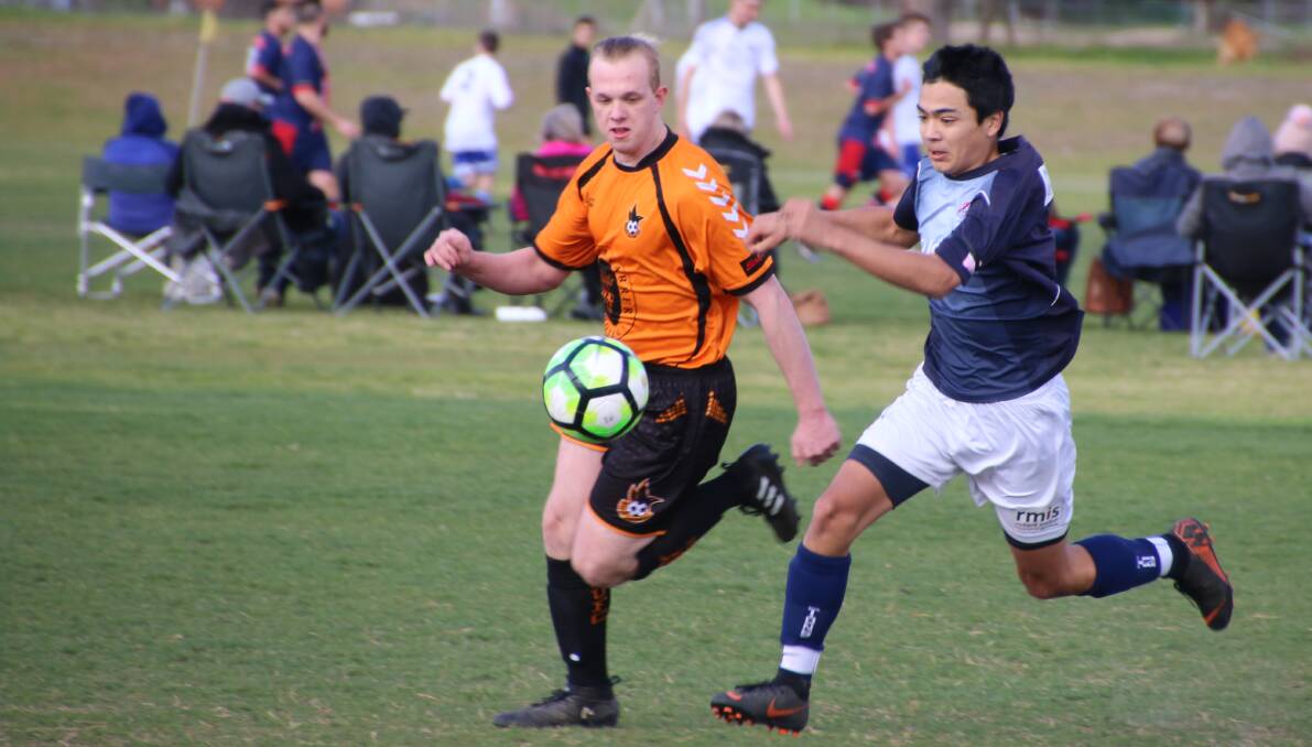 Javarn Hurcum scored Young's goal in the club's third grade loss to Wagga United last weekend. The season has been labeled a huge success despite the loss.