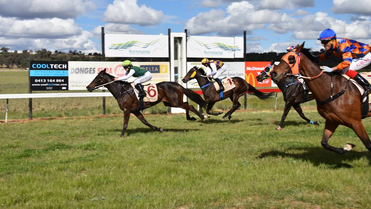 Racing at the Burrangong Picnic races in 2019. Prizemoney at picnics will increase $3000. Changes begin from July 1, 2021. Photo: file (Penny Le Poidevin)