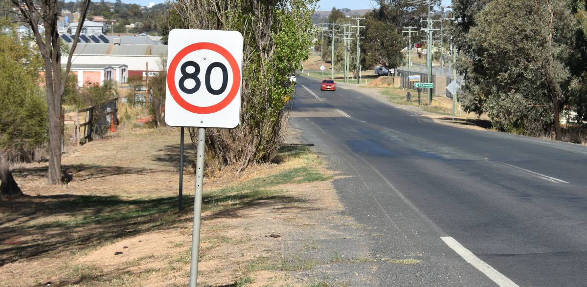 The 50km/hr zone might be extended on the western entrance to town on Milvale Road. Photo: file