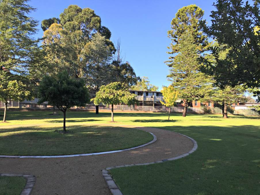 Photo of Carrington Park in 2018. Brian James produces his column to be printed in the Young Witness each Tuesday on behalf the Young Historical Society Inc. Photo: file