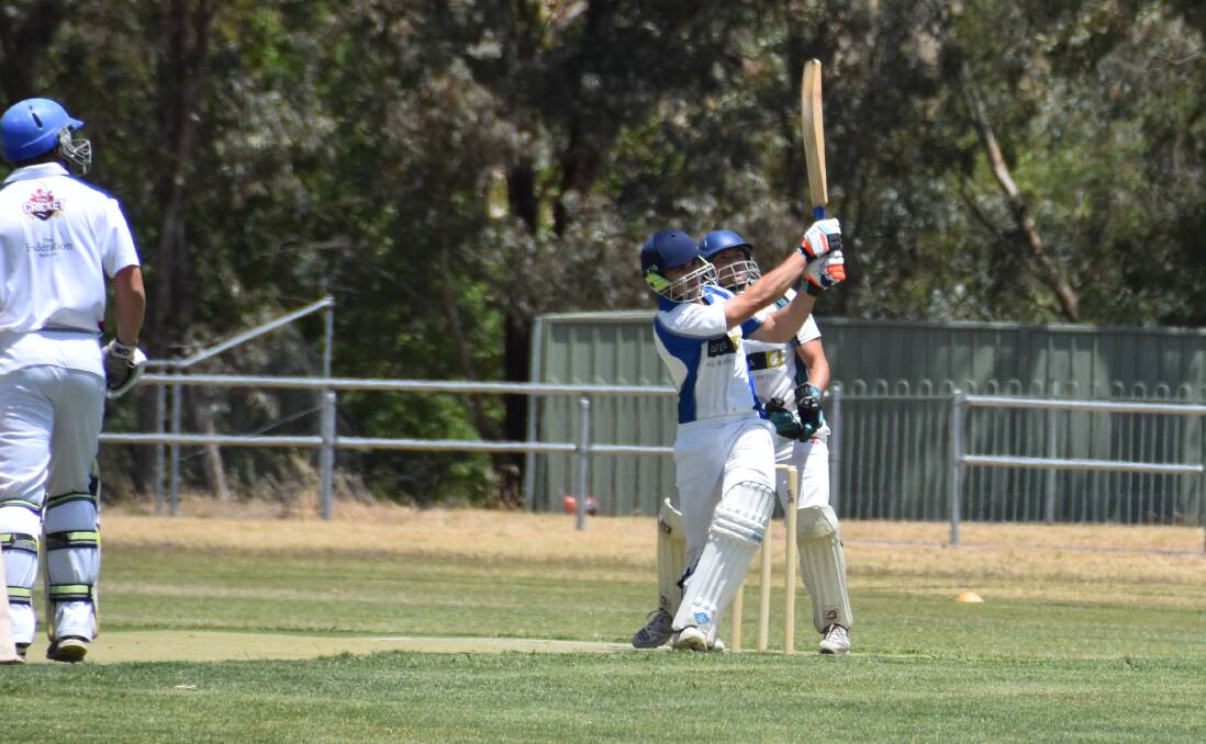 Sam Davis and the Blues meet Temora on Saturday in the division one semi-final. Photo: file