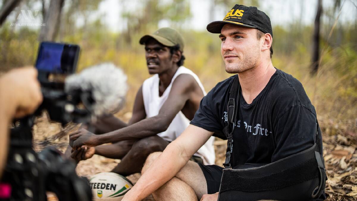  Young's Angus Crichton has launched an Indigenous charity, First People Project, in conjunction with a new documentary he directed.