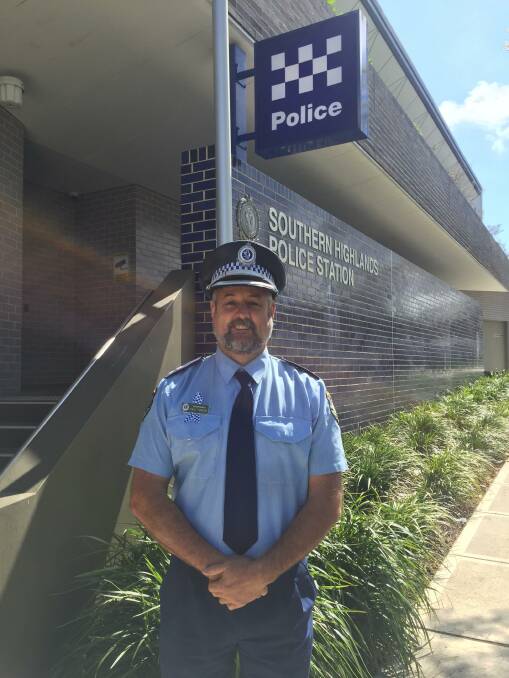 Newly appointed Hume Police District Commander Superintendent Paul Condon. Superintendent Condon was the Monaro PD commander for the past two-and-a-half years. Photo: contributed