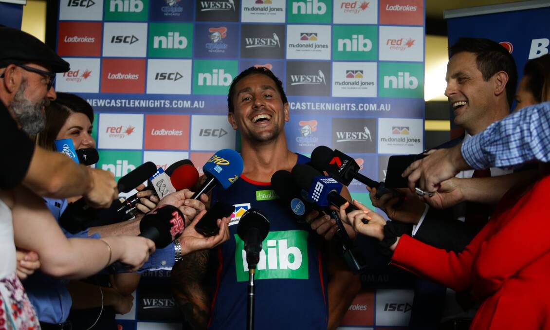 Mitchell Pearce will play his 300th NRL game in Newastle at the weekend.