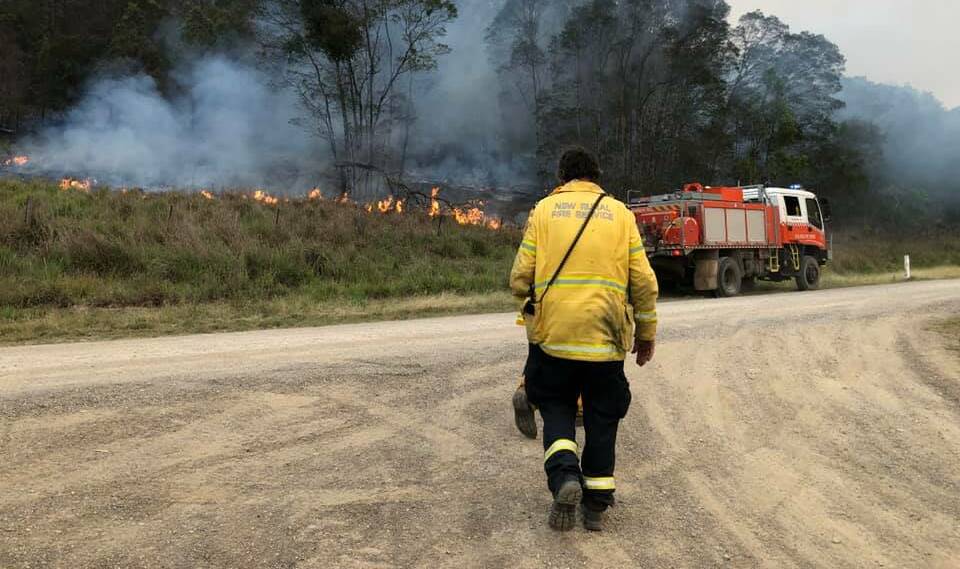 Help here: The Bush Fire Support Service offers emergency service workers and their adult family members up to 12 one-on-one psychological mental health care sessions. Photo: Sharon Ford, Telegraph Point.