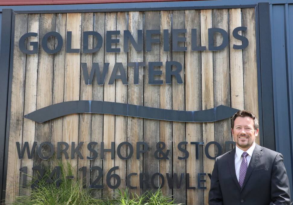 Goldenfields Water general manager Aaron Drenovski. Picture: Goldenfields Water.