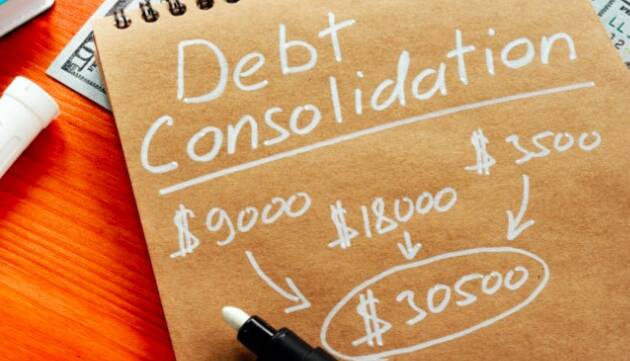 Debt consolidation lets you focus on paying down one loan amount.