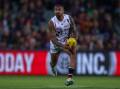 Saints' Bradley Hill has made his 200th AFL appearance in the win over the Adelaide Crows.
