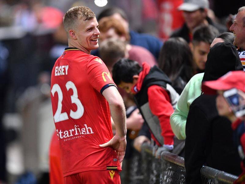 Adelaide United will be without Jordan Elsey for their FFA Cup final showdown with Melbourne City.