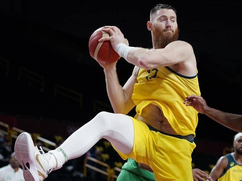 Australia's Aron Baynes has set his sights on a return to the NBA.