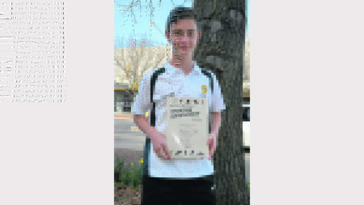  NSW SELECTION: Former Young High School student Malcolm Ward has been selected for the NSW Metropolitan team to compete in this year’s FFA National Youth Championships. He was also presented the Young Sports Advisory Committee Sportsperson of the Month award for his recent Australian representation in an international youth competition in Japan.  