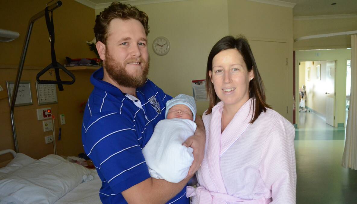 Toby Price was born on September 2 at 7.54pm weighing 3600 grams and measuring 52 centimetres in length. He is the son of Candice and Adam Price of Moruya.